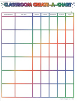 Potty Chart For Classroom